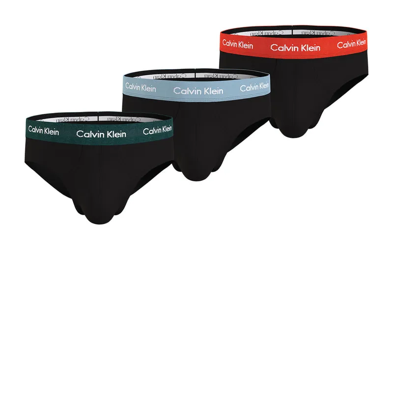 Cotton Stretch Wicking briefs 3 pack