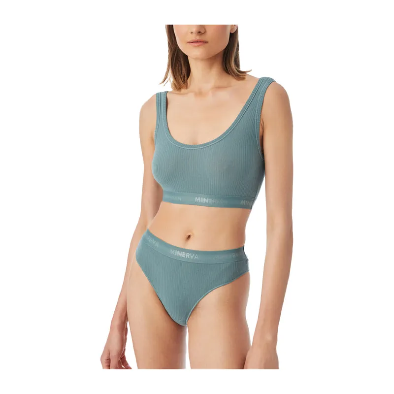 Cozy rib bralette