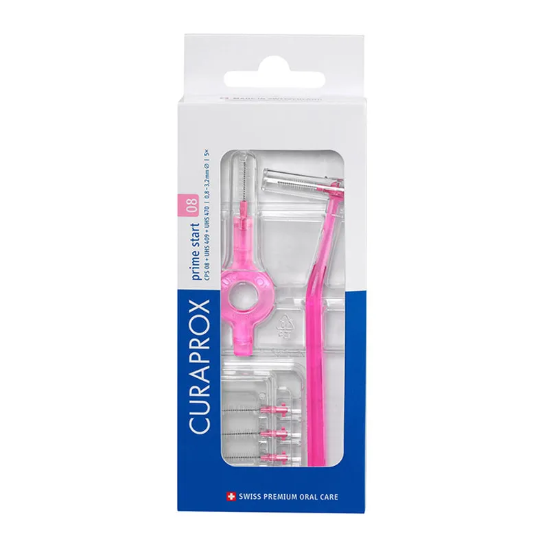 CPS 08 Prime Start - 5 Interdental Brushes & 2 Handles