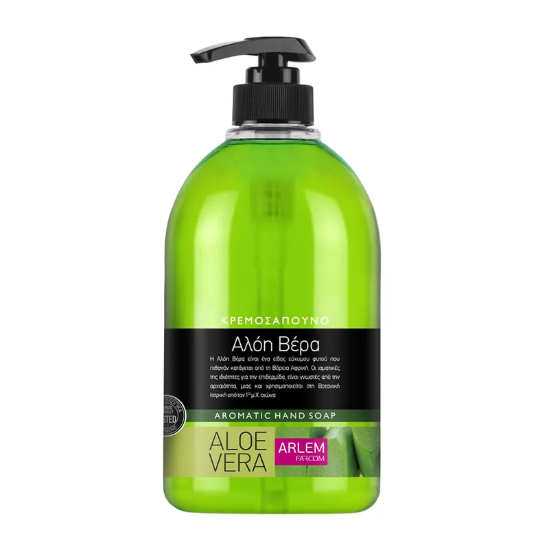 Cream Soap Pump Aloe Vera
