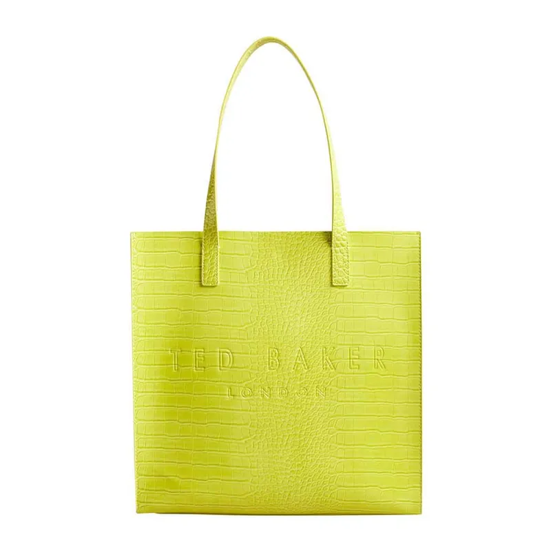 Large croc shopper bag