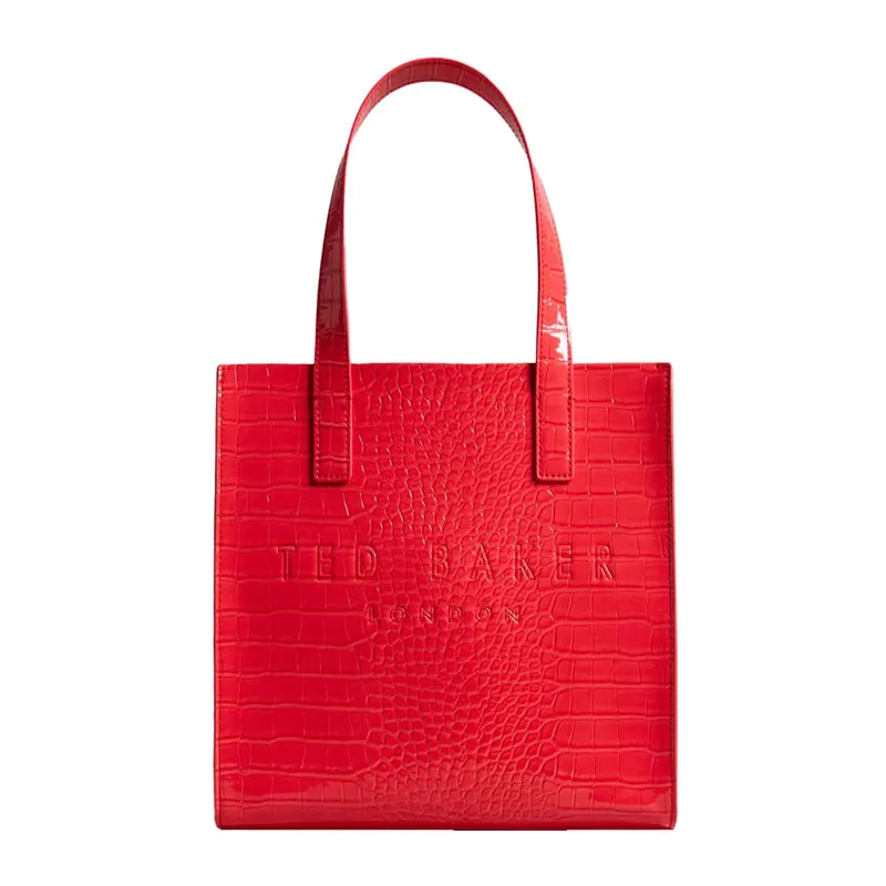 Small croc shopper bag