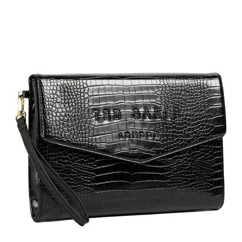 Womens croco folder