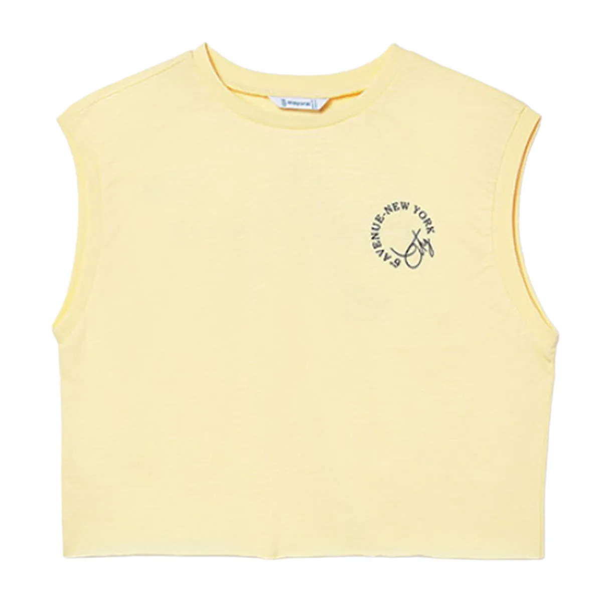 Kid's sleeveless crop top