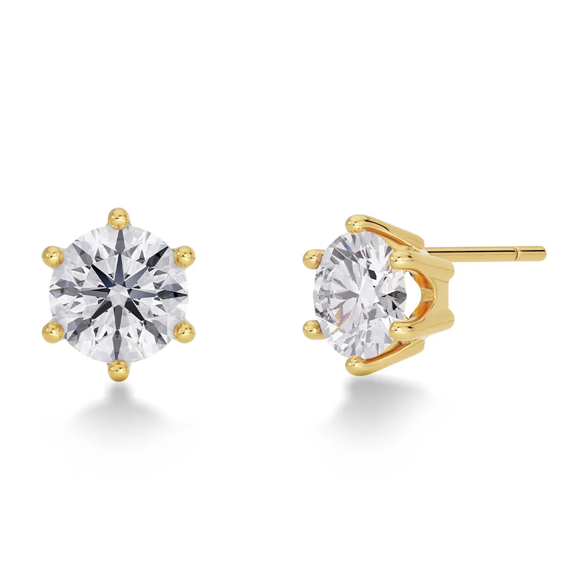 Women's Crown L earrings