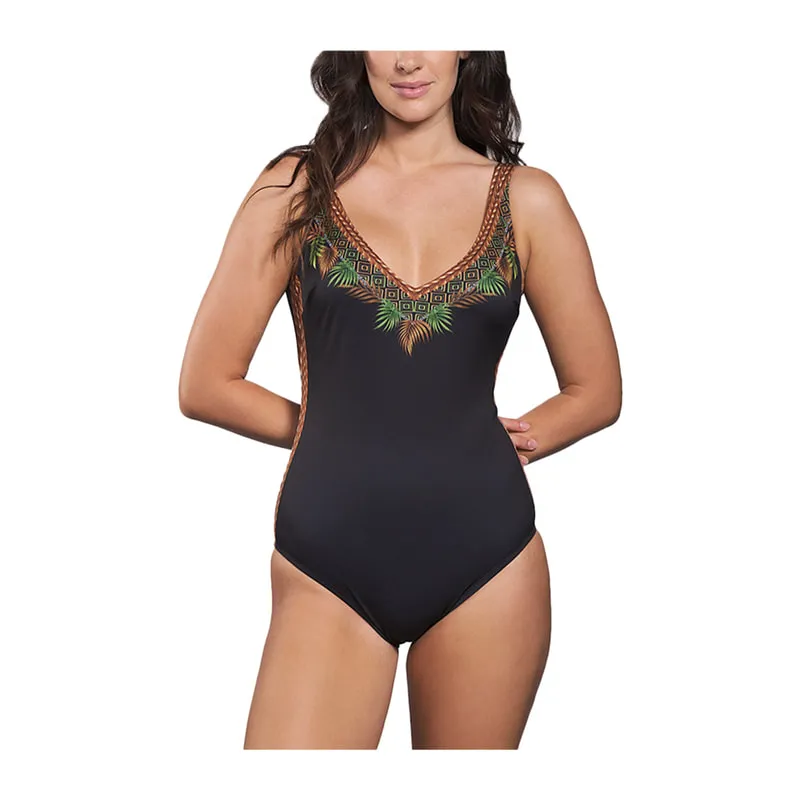 One-piece swimsuit cup D