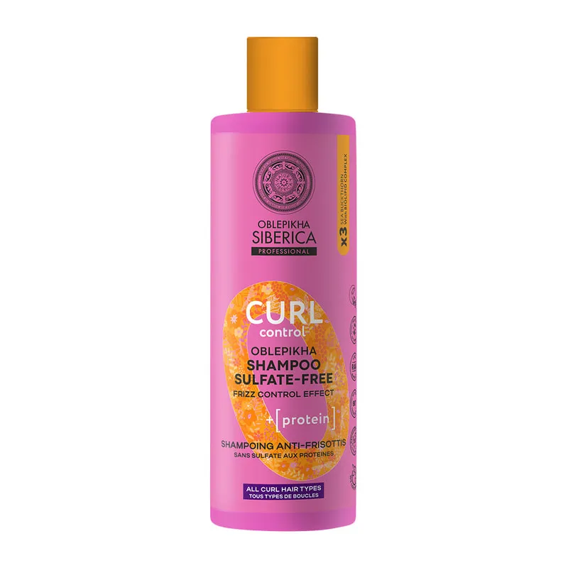 Curl Control Oblepikha Shampoo Sulfate Free