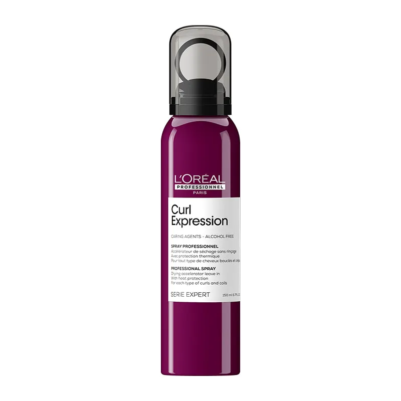 Curl Expression Drying Accelerator
