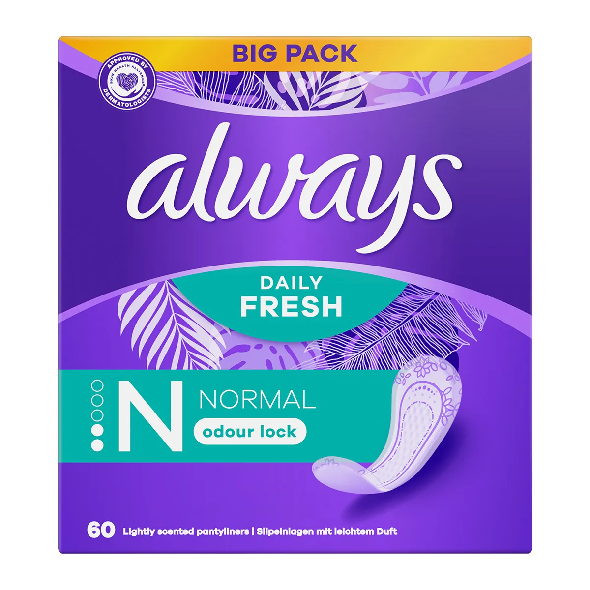 Dailies Fresh & Protect Normal Panty Liners