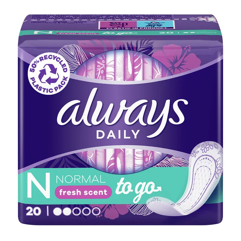 Dailies Singles To Go Fresh Panty Liners