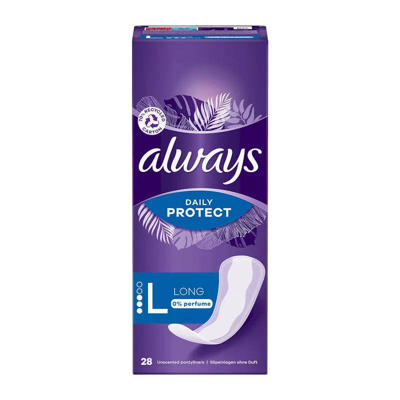 Σερβιετάκια Daily Protect Long 0% Άρωμα