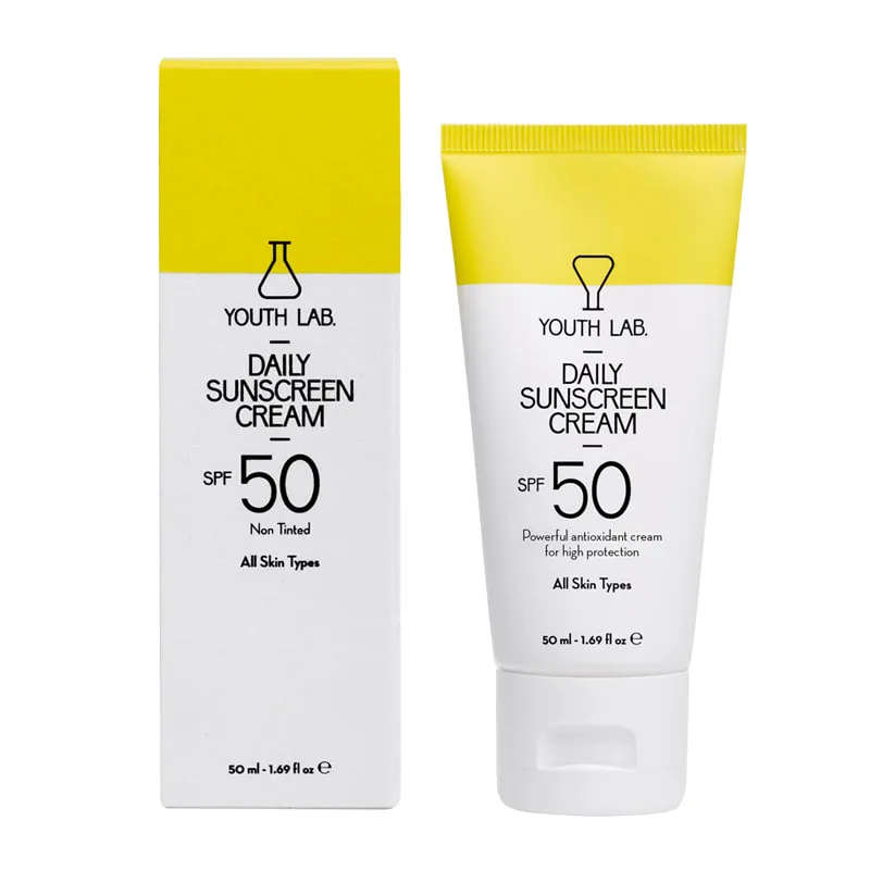 Daily Sunscreen Cream SPF50 Non-tinted All Skin Types