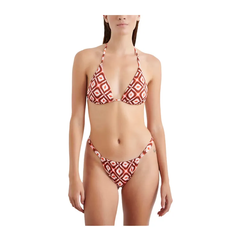 Deco abstract bikini top