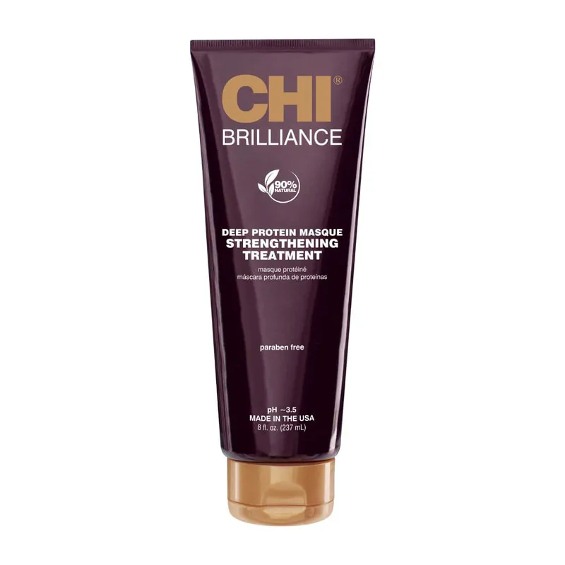 Deep Brilliance Olive & Monoi Deep Protein Masque Strengthening Treatment