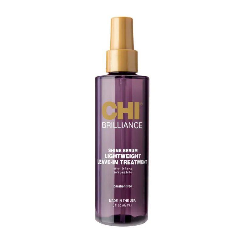 Deep Brilliance Olive & Monoi Shine Serum Light Weight Leave-In Treatment