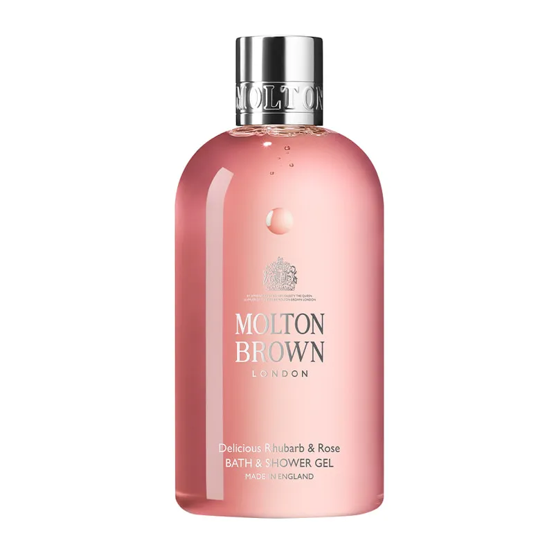 Delicious Rhubarb & Rose Bath & Shower Gel