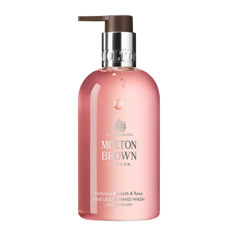 Delicious Rhubarb & Rose Fine Liquid Hand Wash