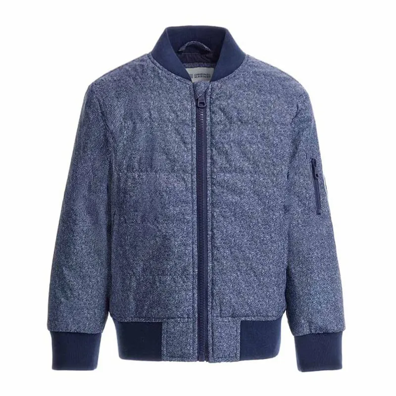 Denim effect jacket