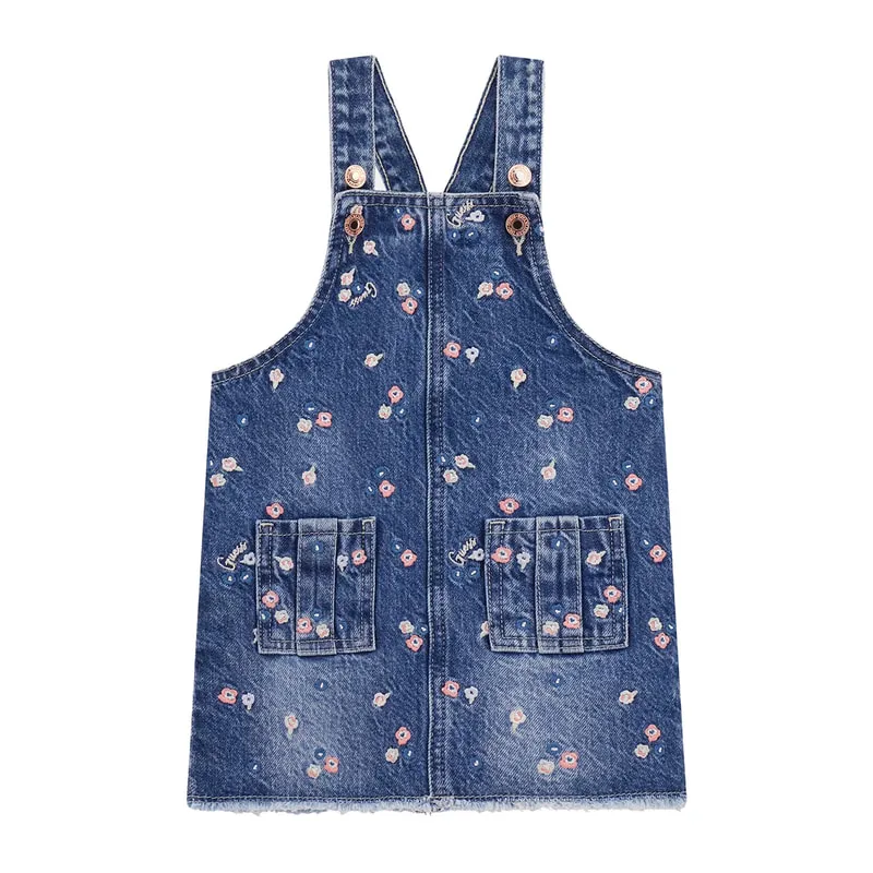 Girls denim dress