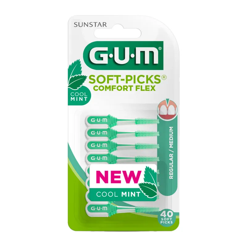 Dental Sticks 670 Soft Picks Comfort Flex Mint