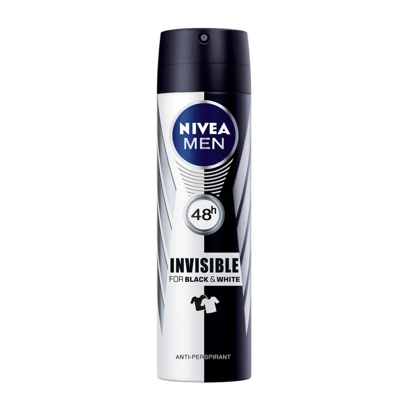 Deo Black & White Power Invisible Spray Αντρικό