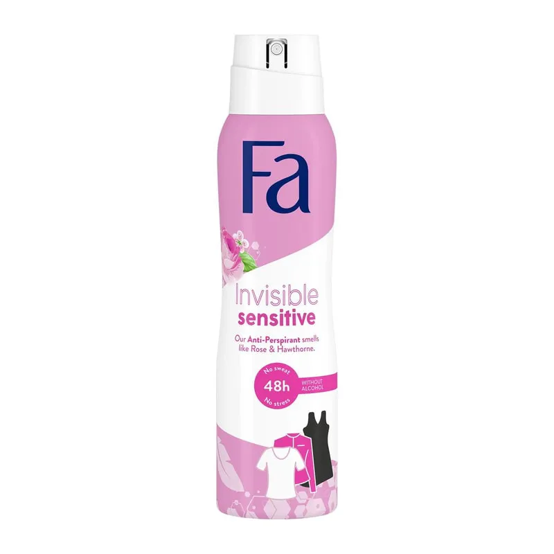 Deodorant Spray Invisible Sensitive