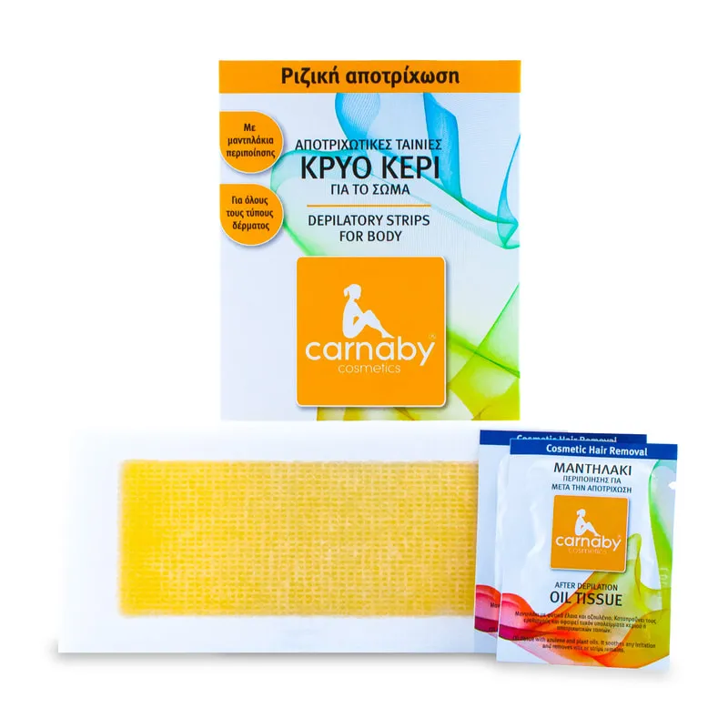 Depilatory Body Strips