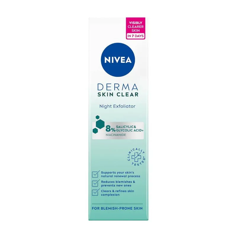 Derma Skin Clear Night Exfoliator
