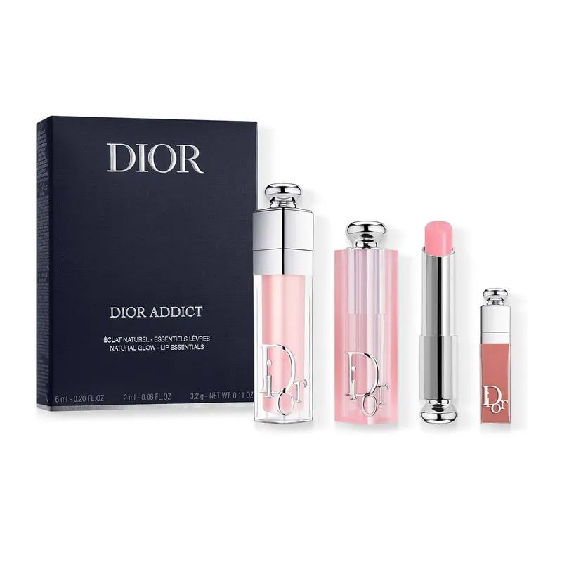 Dior Addict Duo 1 Hydrating Lip Balm and 1 Plumping Gloss