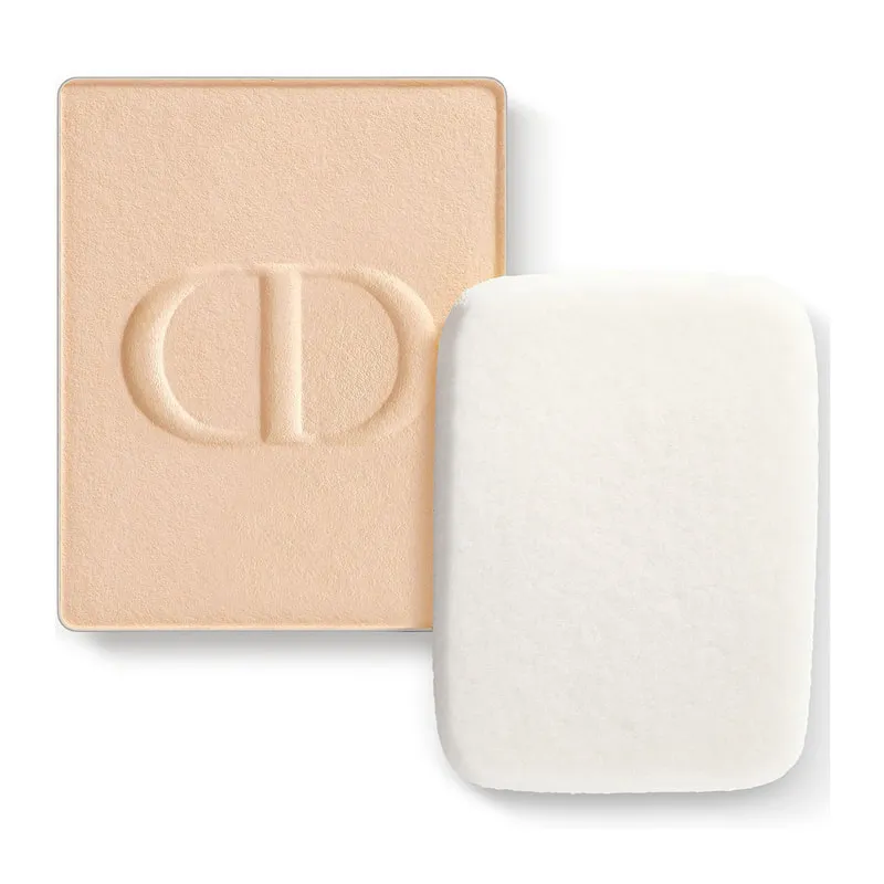 Dior Forever Natural Velvet Refill Clean Compact Foundation Refill - 24h Long Wear - No Transfer - 90% Natural-Origin Ingredients