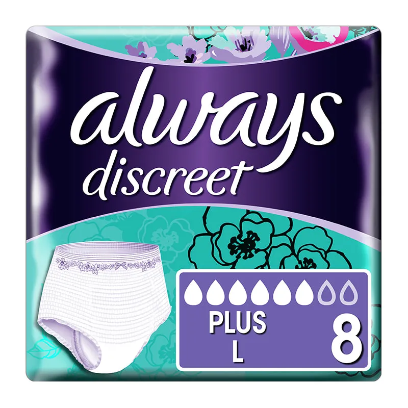 Discreet Pants Plus Large
