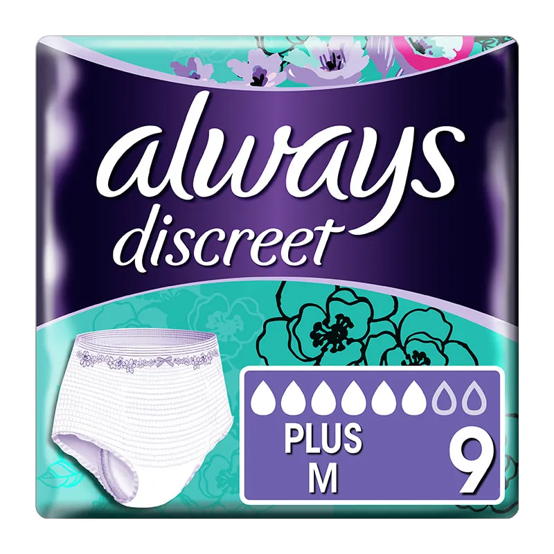 Discreet Εσώρουχα για την Ακράτεια Plus M