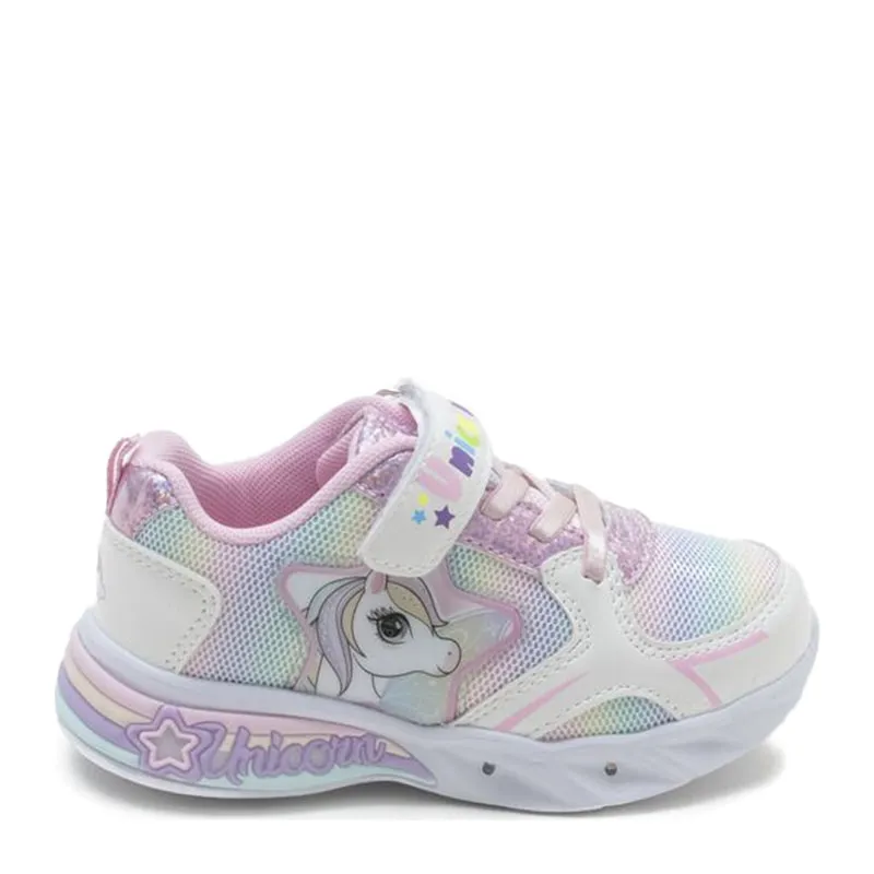 Disney Kids Sneakers with Scratches & Lights