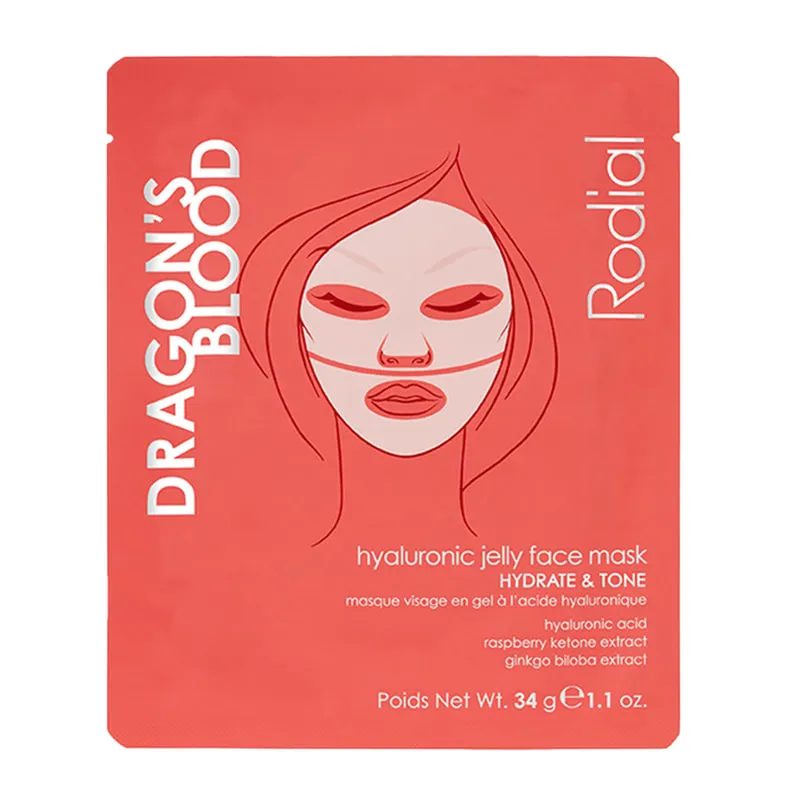 Dragons Blood Hydrogel Jelly Face Mask - Single Sachet