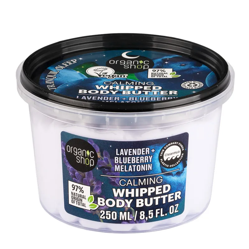 Dreamy Night Relaxing Body Butter Calming with Lavender, Blueberry & Melatonin