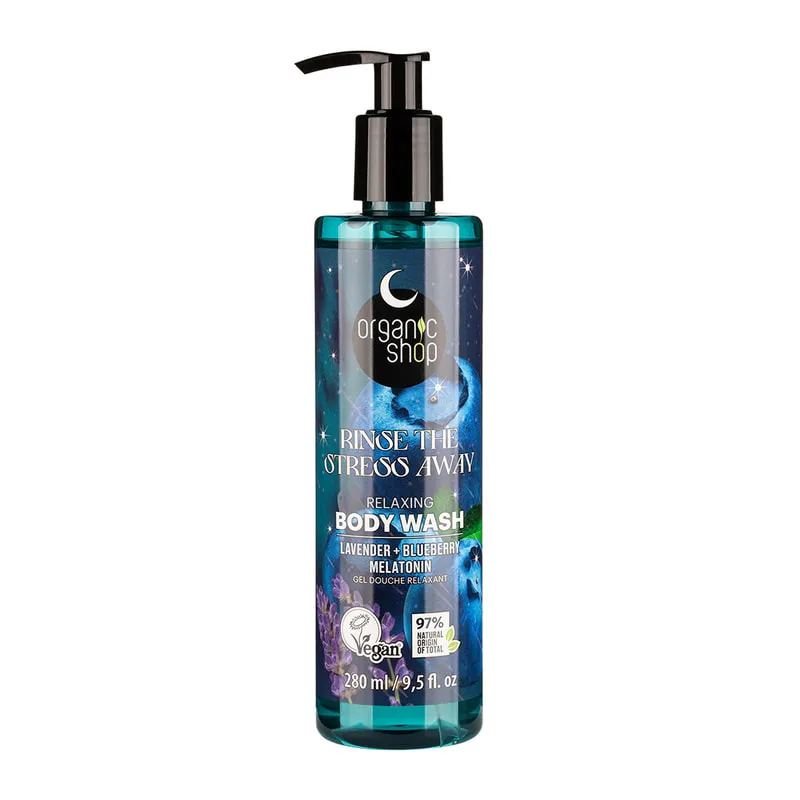 Dreamy Night Relaxing Shower Gel Rinse The Stress Away With Lavender, Blueberry & Melatonin for Nourishment