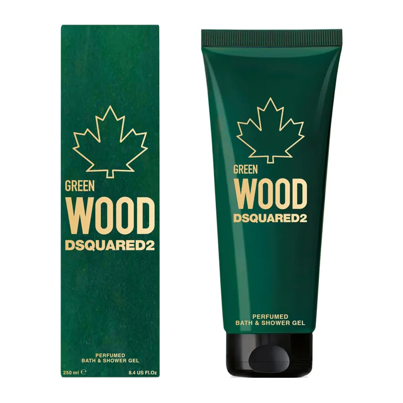Dsquared2 Wood Green Perfumed Bath & Shower Gel Tube
