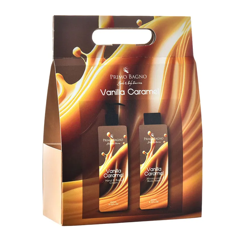Duo Bag Vanilla & Caramel Body Lotion & Body Wash