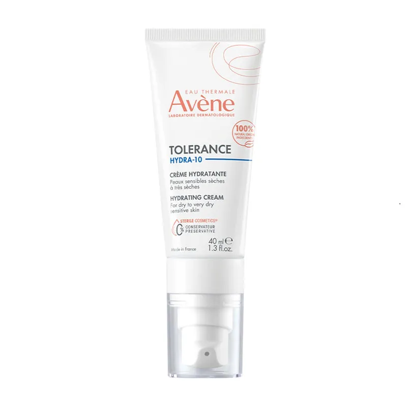 Eau Thermale Tolerance Hydra-10 Hydrating Cream for Dry to Very Dry Sensitive Skin