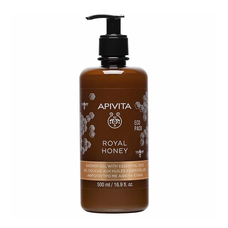 Eco Pack Royal Honey Shower Gel with Essential Oils & Honey