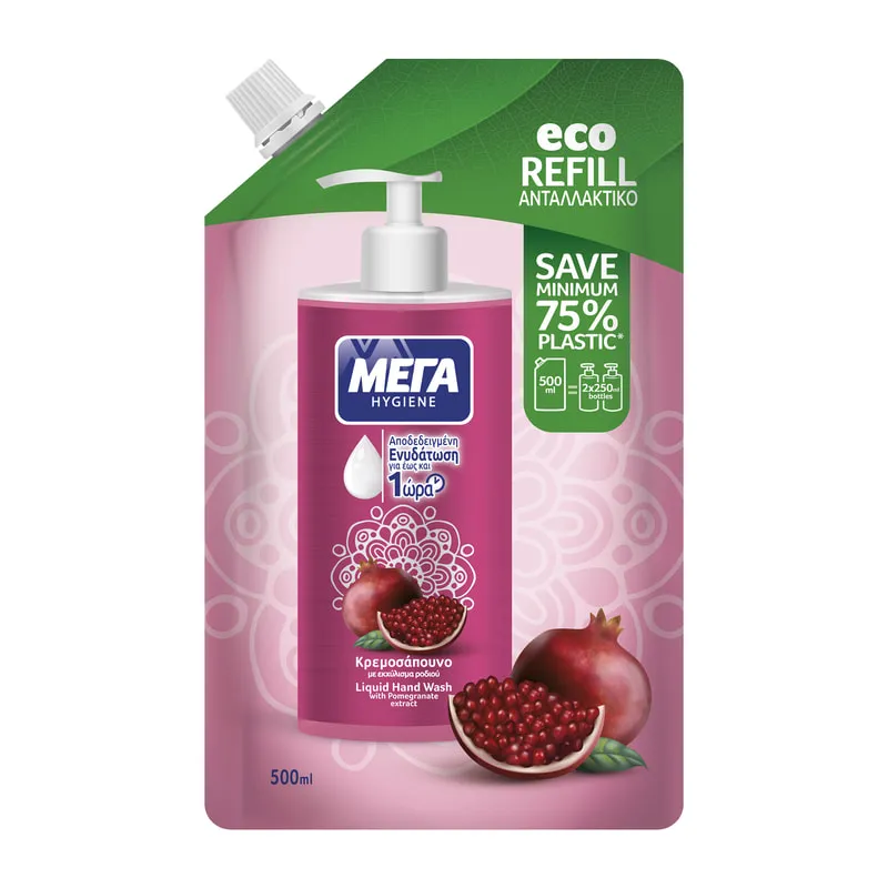 Eco Refill Liquid Hand Wash With Pomegranate Extract