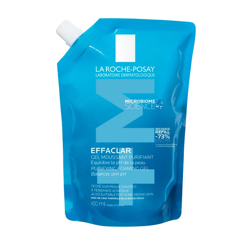 Effaclar Purifying Foaming Gel Refill Καθαρισμός Για Το Λιπαρό Δέρμα Με Τάση Ακμής