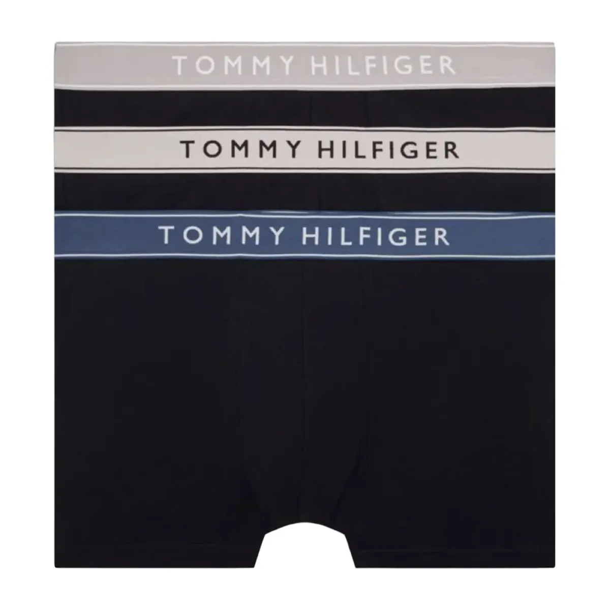 Essential logo waistband trunks 3 pack