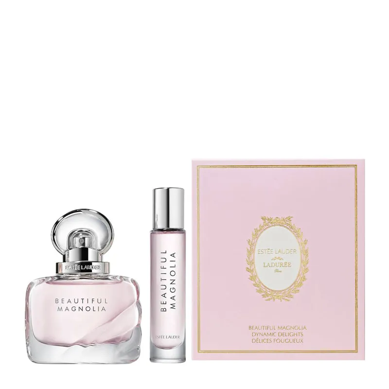 Estée Lauder x Ladurée Magnolia Dynamic Delights Fragrance Set
