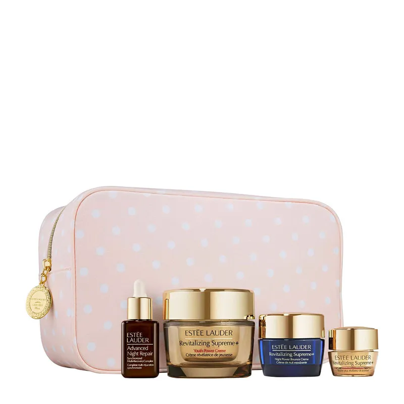 Estée Lauder x Ladurée The Lifting + Firming Routine Decadent Skincare Treats Revitalizing Supreme+ Skincare Set