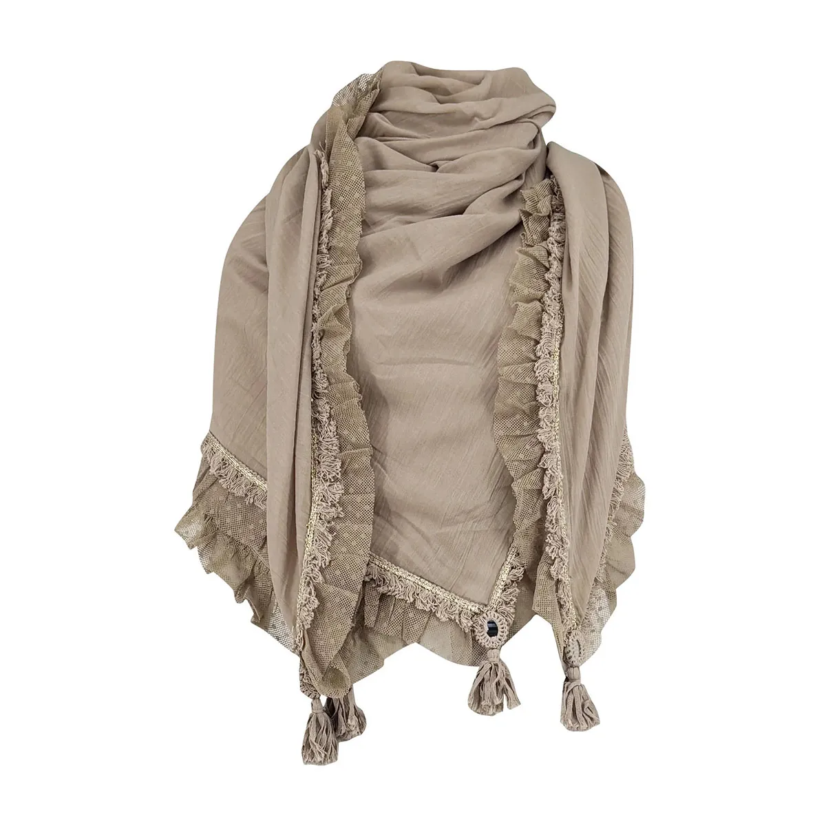 Estilo scarf/pareo