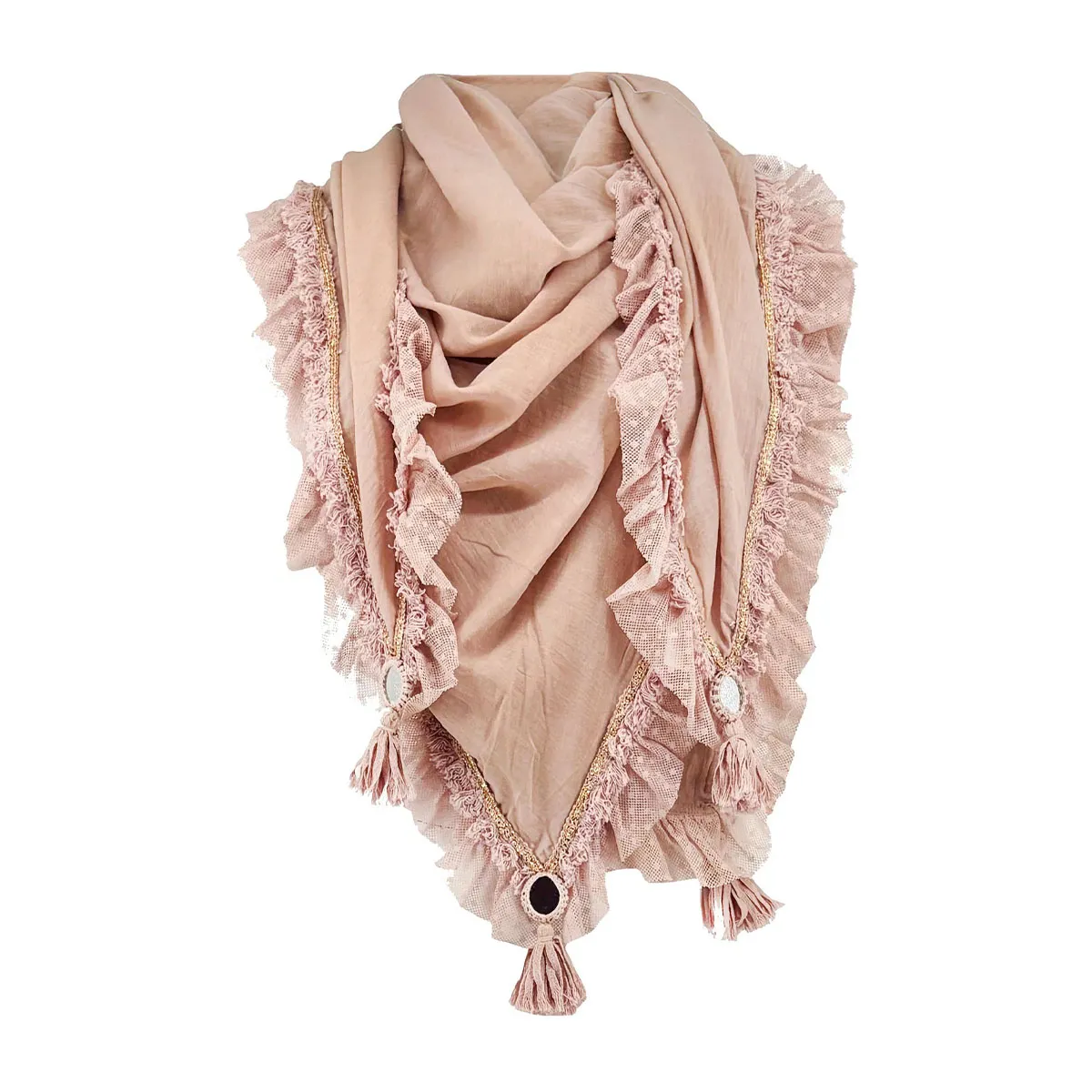 Estilo scarf/pareo