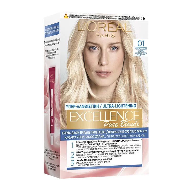 Excellence Creme Υπέρ - Ξανθό Φυσικό 01