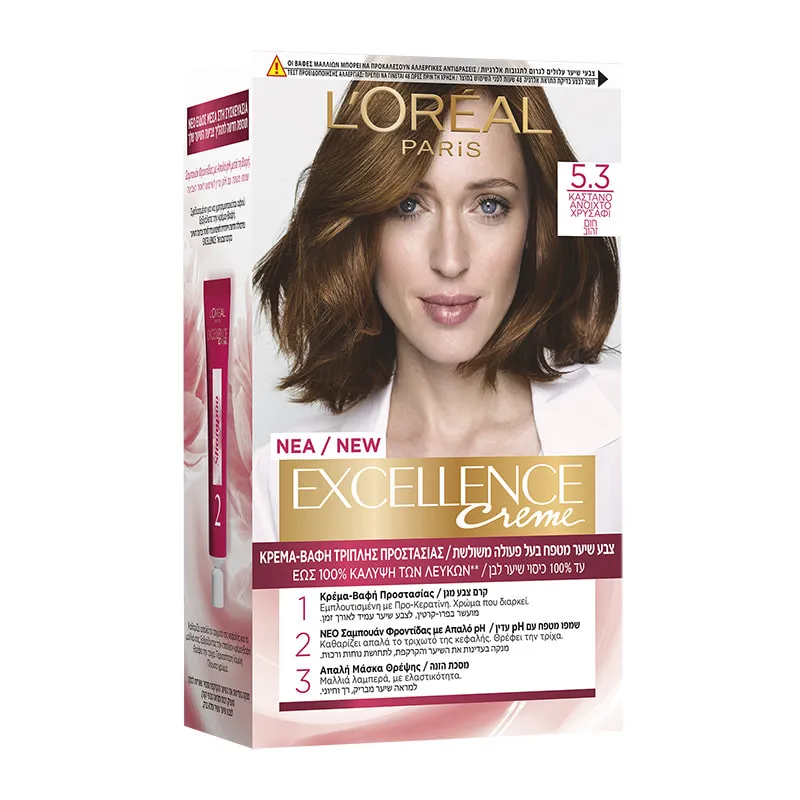 Excellence Creme No 5.3 Golden Light Brown