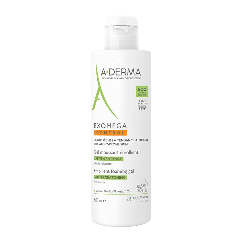 Exomega Control - Anti-Scratching Emollient Foaming Gel
